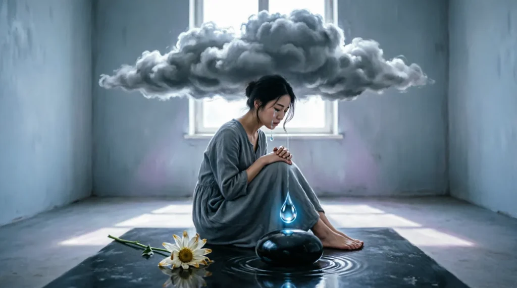 similes for sad emotions