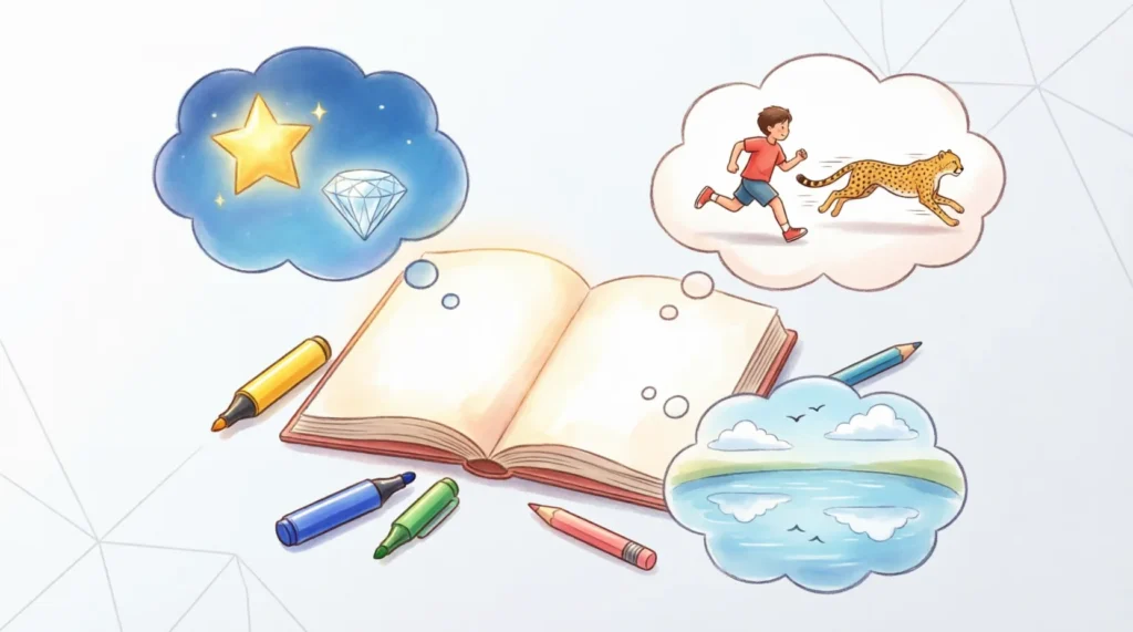 5th grade similes examples for kids