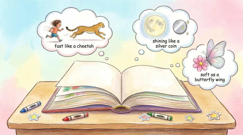poems with similes for 2nd grade