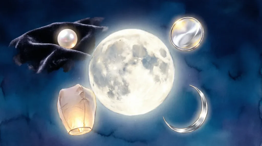 similes for moon