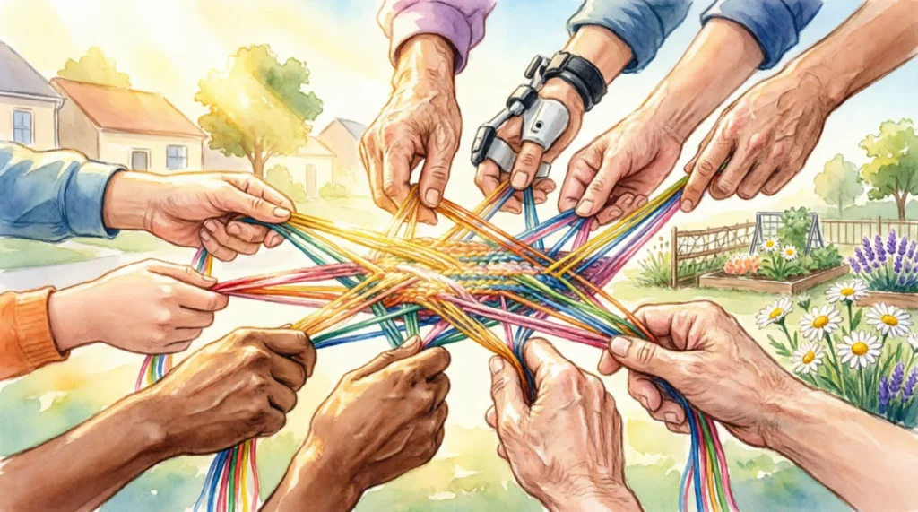 similes for community