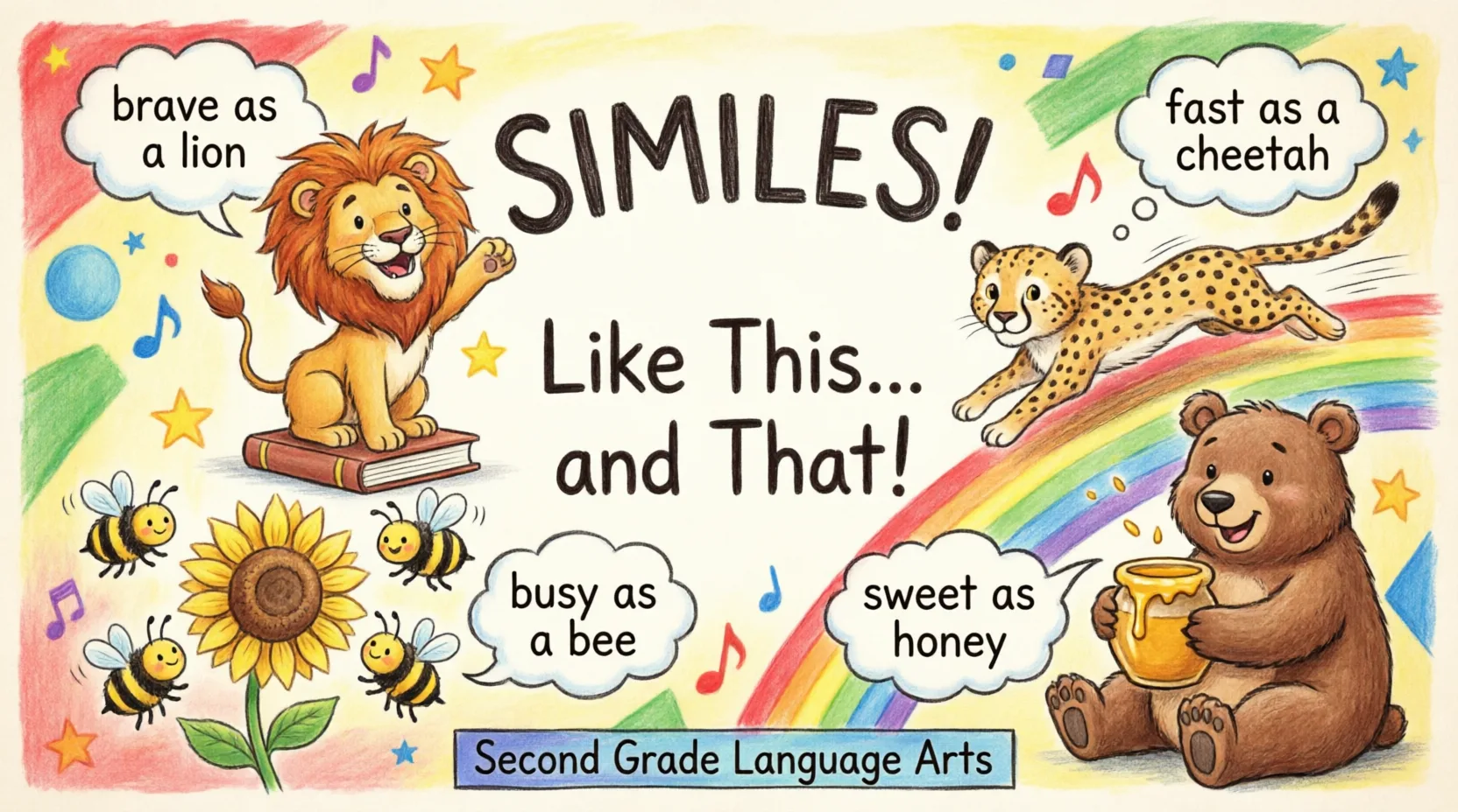 similes for second graders