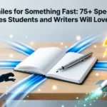 Similes for Something Fast: 75+ Speedy Examples Students and Writers Will Love (2026) similes for something fast