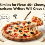 Similes for Pizza: 45+ Cheesy Comparisons Writers Will Crave (2026) similes for pizza