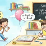 worksheet on similes for grade 5