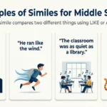 examples of similes for middle school