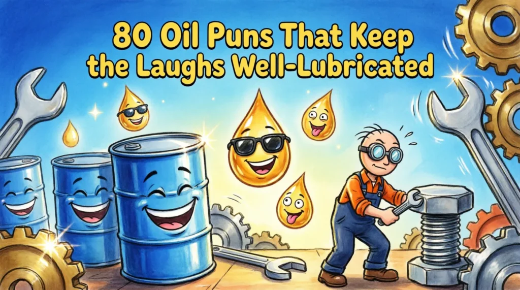 oil puns and jokes