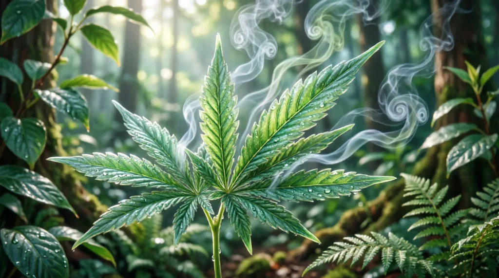 similes for weed