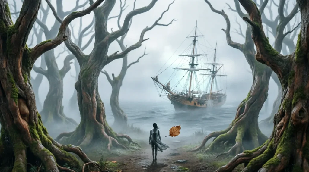 similes for lost