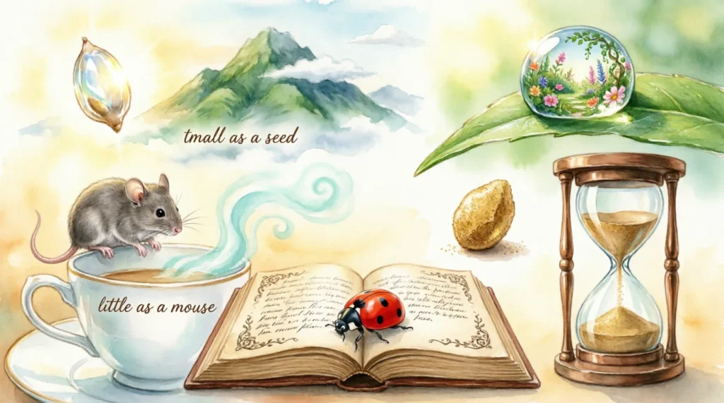 similes for small things