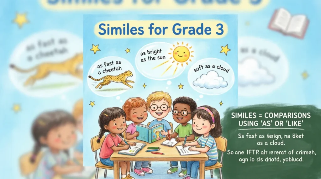 similes for grade 3
