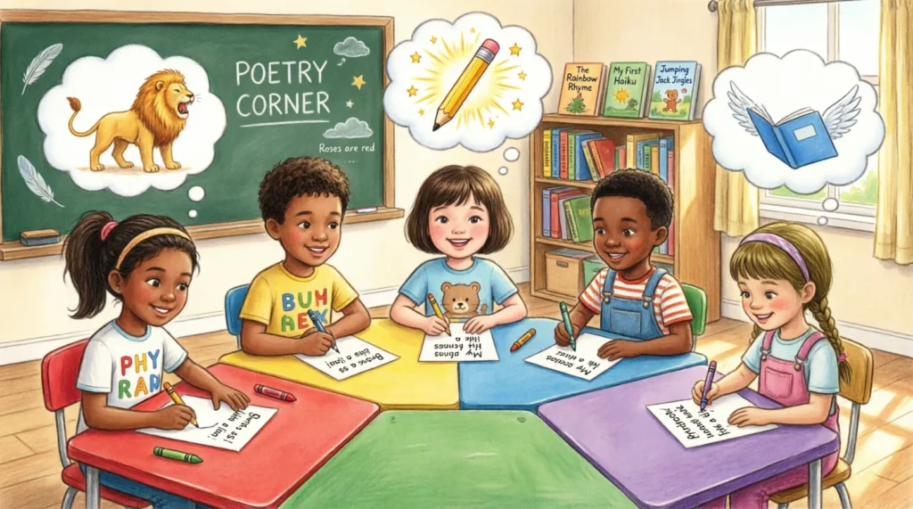 similes in poems for kids