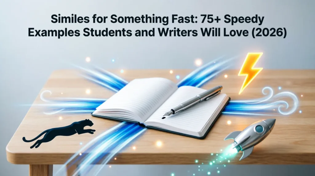 similes for something fast