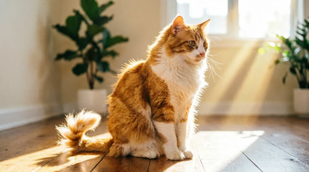 similes for a cat