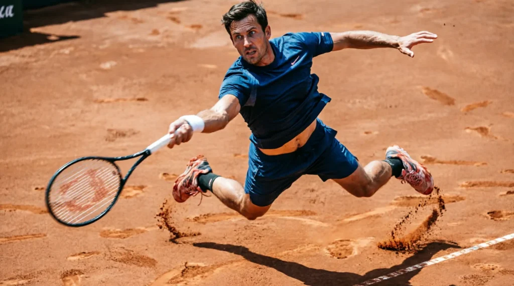 similes for tennis