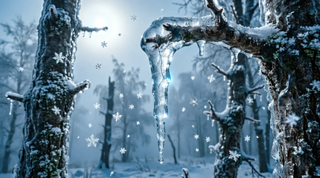 similes for freezing