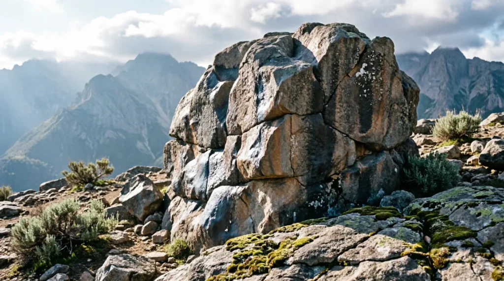 similes for rocks