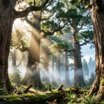 similes for tall trees