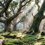 similes for a forest