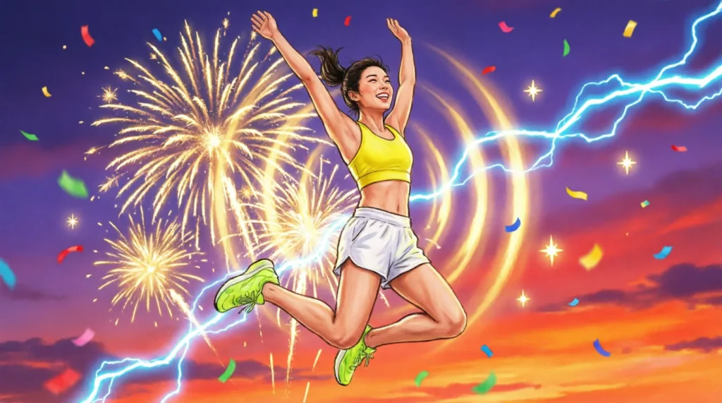 similes for feeling excited