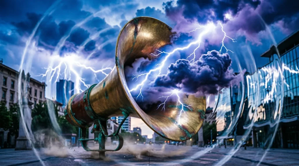 similes for loud noises