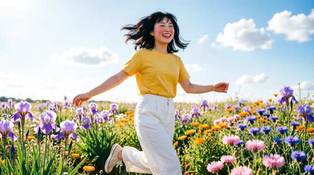 similes examples for happy