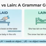laid vs lain