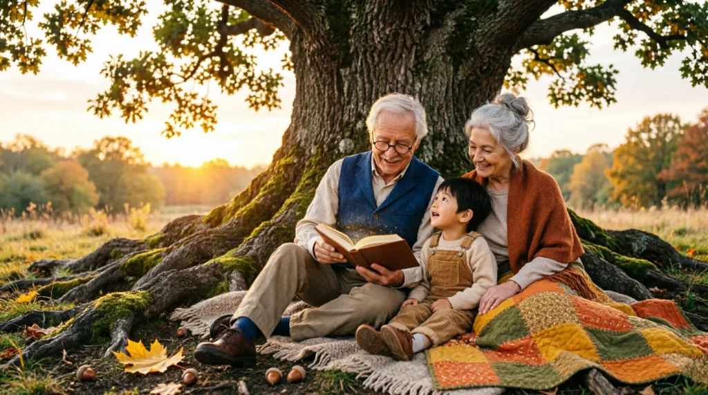 similes for grandparents