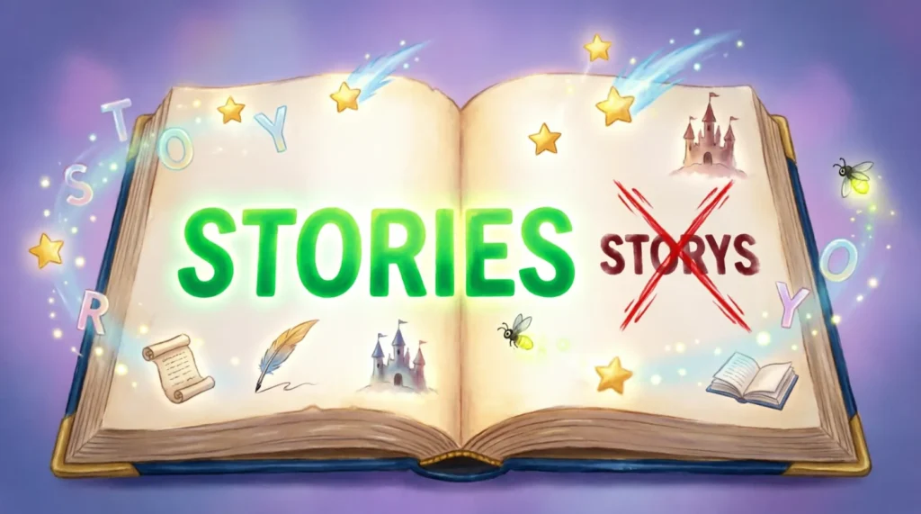 storys vs stories