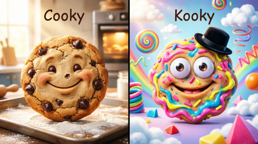 cooky vs kooky